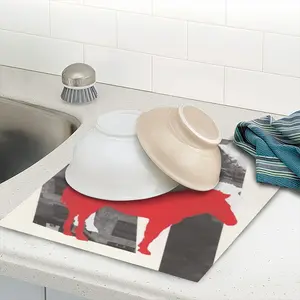 Wwf Przewalskis Horse Kitchen Drying Pad (Square)