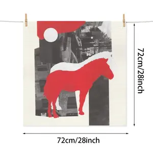 Wwf Przewalskis Horse Kitchen Drying Pad (Square)