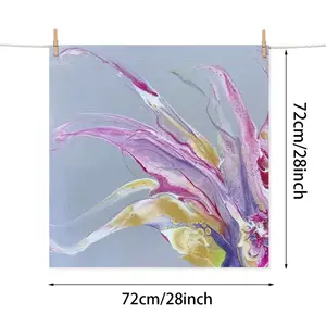 Wild Orchid 3 Kitchen Drying Pad (Square)