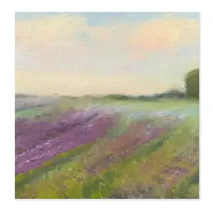 Lavender Field Kitchen Drying Pad (Square)