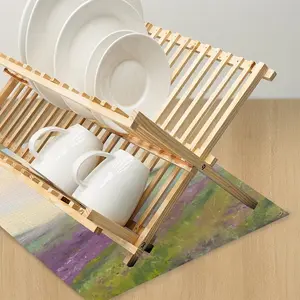 Lavender Field Kitchen Drying Pad (Square)