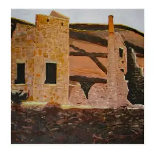 Ruined Tin Mine Kitchen Drying Pad (Square)