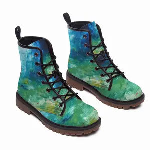 Men The Goldfish Pond Leather Work Boots