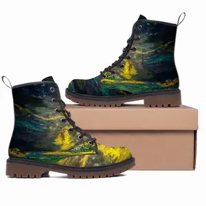 Men Starry Night Ii Leather Work Boots