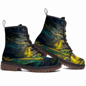 Men Starry Night Ii Leather Work Boots