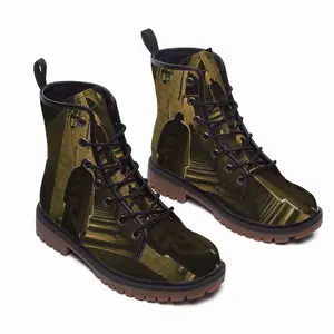 Men Old Jerusalem Leather Work Boots