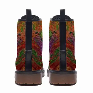 Men Earth Of Colors Series Leather Work Boots