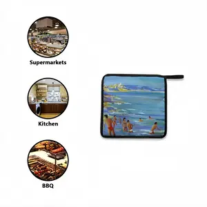 Bathers In Antibes Kitchen Insulation Pad