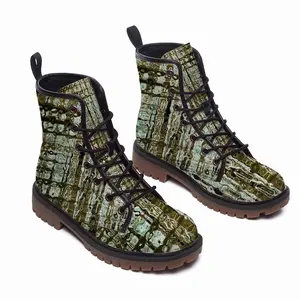 Men Egyptian Traces Leather Work Boots