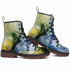 Men Rainbow Studies Number 3 Leather Work Boots