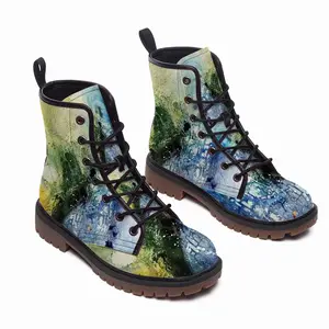 Men Rainbow Studies Number 3 Leather Work Boots