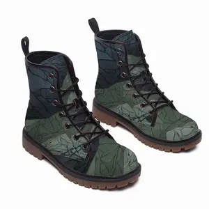 Men Message Series 2D Leather Work Boots