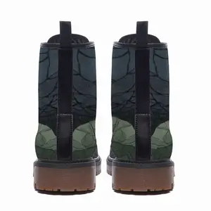 Men Message Series 2D Leather Work Boots