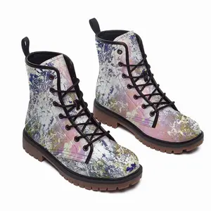 Men Just Paint Over It Leather Work Boots