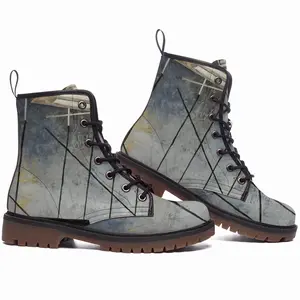 Men Message Series 1E Leather Work Boots