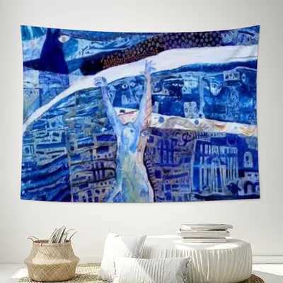 True Blue Wall Tapestry (Multi-Size, Horizontal)