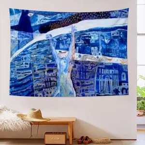 True Blue Wall Tapestry (Multi-Size, Horizontal)