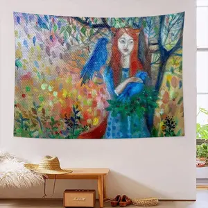 The Fox Wall Tapestry (Multi-Size, Horizontal)