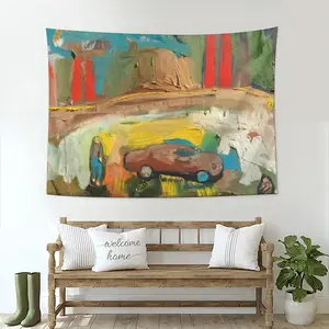 Gas Wall Tapestry (Multi-Size, Horizontal)