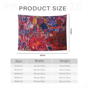 Fired Wall Tapestry (Multi-Size, Horizontal)