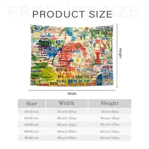 Artjpg Wall Tapestry (Multi-Size, Horizontal)