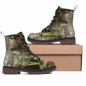 Men The Forest Is My Home Leather Work Boots