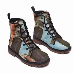 Men Semi- Synthesis Leather Work Boots