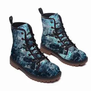 Men Deep Sea Leather Work Boots