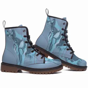 Men Blue Horse Iii Leather Work Boots