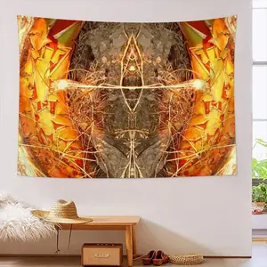 Native Desert Dweller Wall Tapestry (Multi-Size, Horizontal)