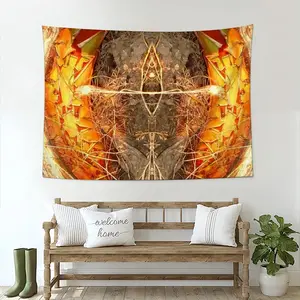 Native Desert Dweller Wall Tapestry (Multi-Size, Horizontal)