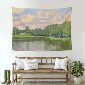 Hot Day Wall Tapestry (Multi-Size, Horizontal)