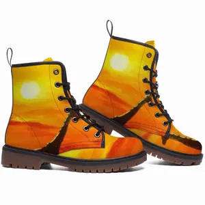 Men Set Of African Miniature Leather Work Boots