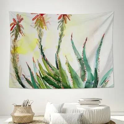 Aloe Wall Tapestry (Multi-Size, Horizontal)