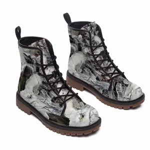 Men Iced Water 10 Leather Work Boots