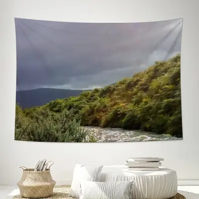 A Wintery Kildonan Burn Wall Tapestry (Multi-Size, Horizontal)