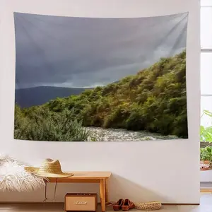 A Wintery Kildonan Burn Wall Tapestry (Multi-Size, Horizontal)