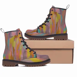 Men The Beating Of The Cosmic Heart Leather Work Boots