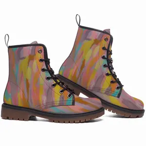 Men The Beating Of The Cosmic Heart Leather Work Boots