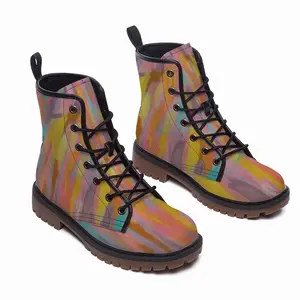 Men The Beating Of The Cosmic Heart Leather Work Boots