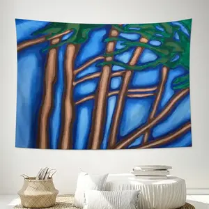 Cypress Wall Tapestry (Multi-Size, Horizontal)