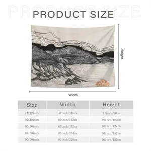 Sea Ranch 1 Wall Tapestry (Multi-Size, Horizontal)