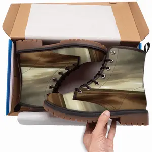 Men Pictorial Landscape 62 Leather Work Boots