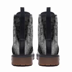 Men Prayer And Meditation Leather Work Boots