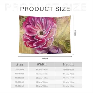 Smell Of Rose Wall Tapestry (Multi-Size, Horizontal)