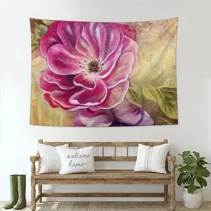 Smell Of Rose Wall Tapestry (Multi-Size, Horizontal)