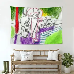 Everyday Micro-Scenes 042 Wall Tapestry (Multi-Size, Horizontal)