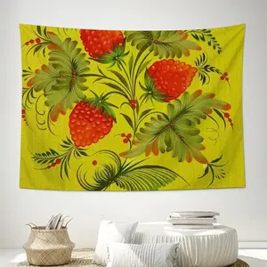 Raspberry Wall Tapestry (Multi-Size, Horizontal)