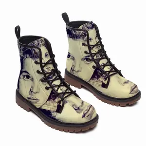 Men Judy Garland Leather Work Boots