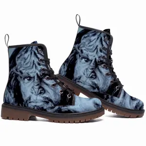 Men Alien Leather Work Boots